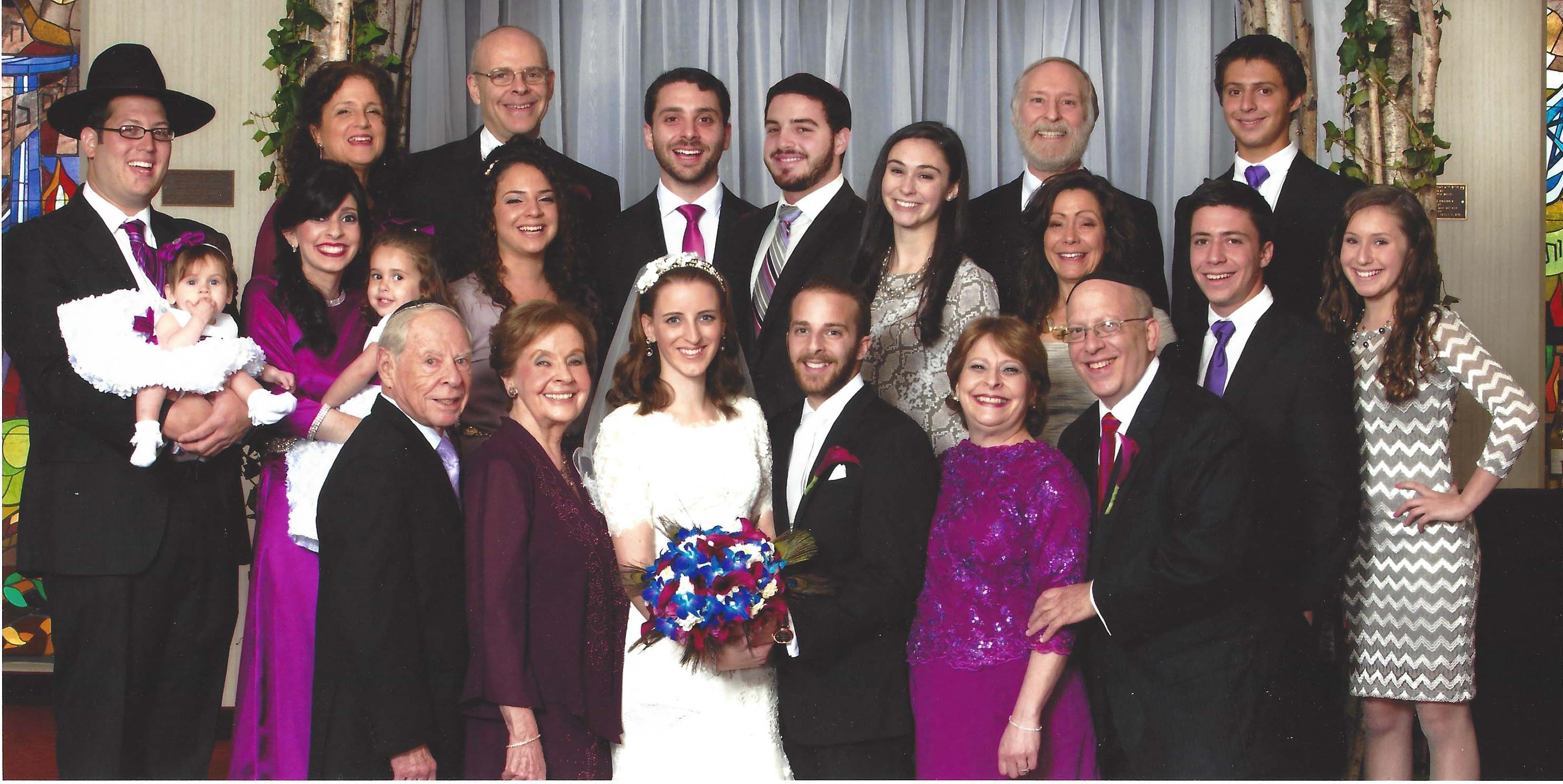 Marion and Nathaniel & Family, August 2014 at the wedding of Allysa and Joshua A story of survival and continuity.